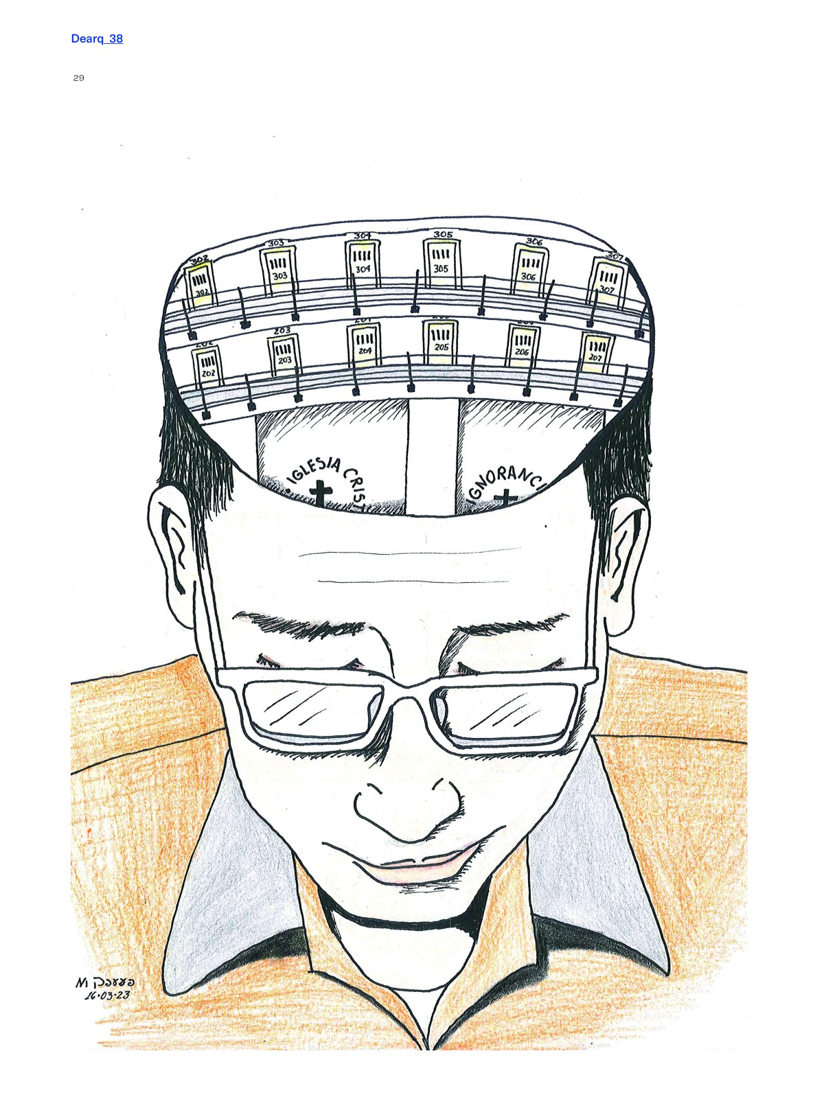 Megacárcel: imágenes desde la cárcel contra imágenes de la cárcel